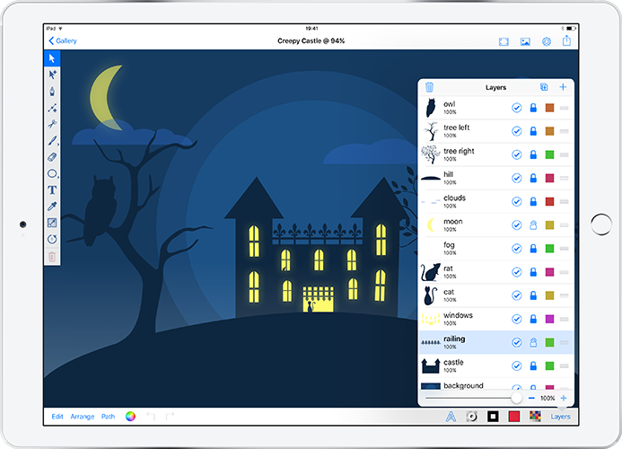 Inkpad - Vector Graphic Design & Illustration for iPad