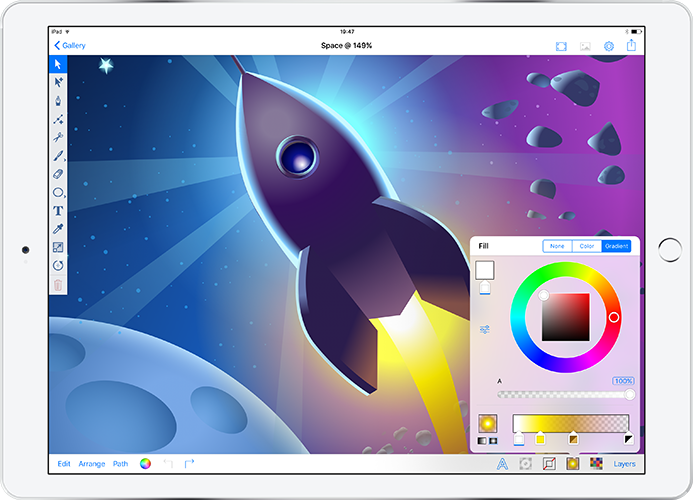 Inkpad - Vector Graphic Design & Illustration for iPad